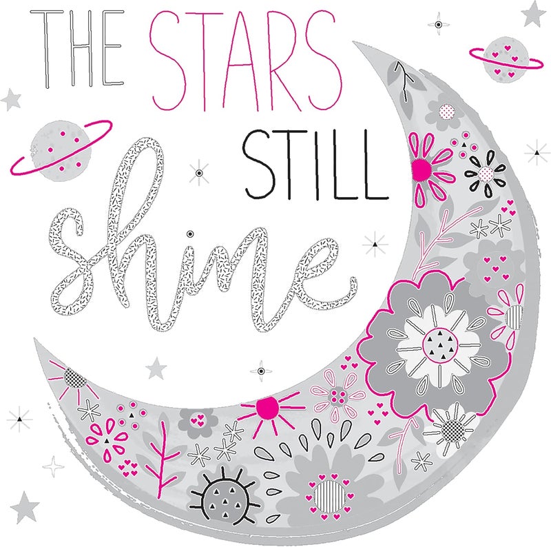 Dimensions 71-06263 Stars Shine Embroidery Needlepoint Kit for Beginners with Printed Fabric, 5" x 7", Multicolor, 4 Pieces - Image 4